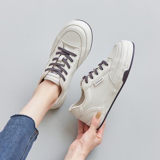 ZHR小白鞋女2023新款秋季女鞋软底板鞋休闲鞋子ins百搭运动鞋潮鞋 商品图5