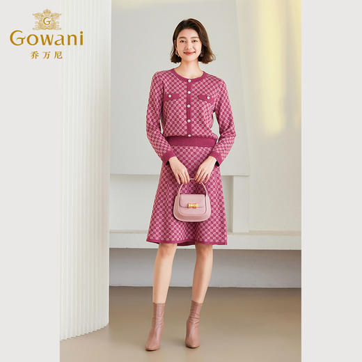 乔万尼针织衫上衣女新品小香风气质款ET4M941 商品图3