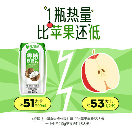 椰子跳动0糖厚椰乳200ml*24 商品图3