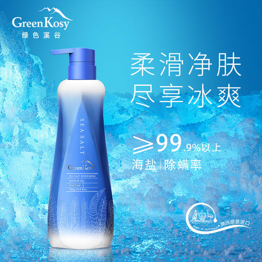 绿色溪谷海盐净爽沐浴露700g 商品图1