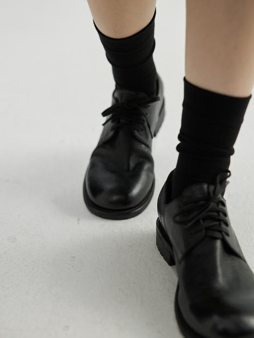 步履不停/3C65011C/水洗马皮德比鞋 商品图0