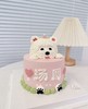 卡通狗狗汪星人小动物立体手绘蛋糕-低糖处理无添加 商品缩略图3