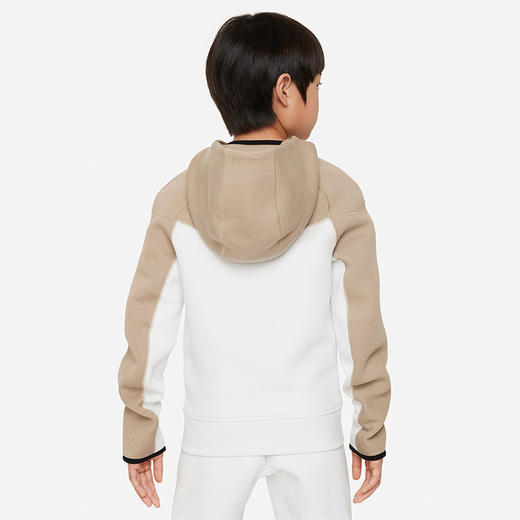 Nike Sportswear Tech Fleece 大童（男孩）全长拉链开襟连帽衫 FD3285 商品图1