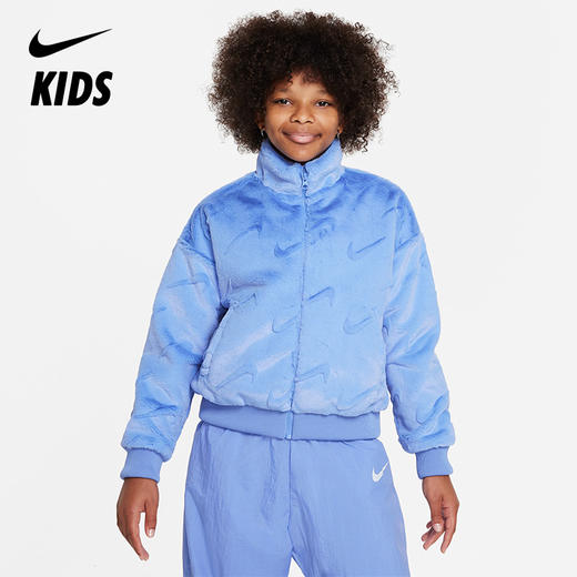 Nike Sportswear 大童（女孩）夹克 FJ6154 商品图5