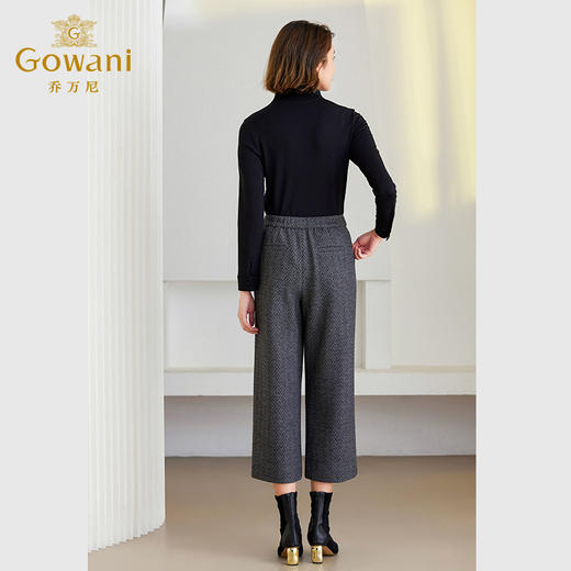 乔万尼针织衫上衣女冬季新款半高领开衫设计ET4C819 商品图3