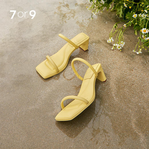 7or9沙发系凉鞋-雏菊（舒淇同款） 商品图0