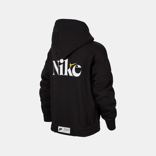 Nike 大童加绒全长拉链开襟连帽衫 FV8447 商品图1