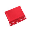 「数色可选！纯色围巾」秋冬纯色围巾女红色年会刺绣200g保暖披肩围脖配饰 商品缩略图4