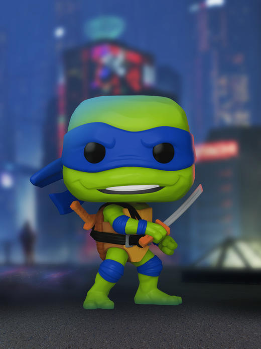 Funko POP Movies TMNT 电影 忍者神龟：变种大乱斗莱昂纳多手办 72332 商品图2