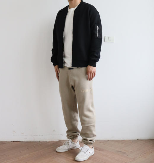 8.V 菱格棉 拉链飞行夹克 WT653 商品图3