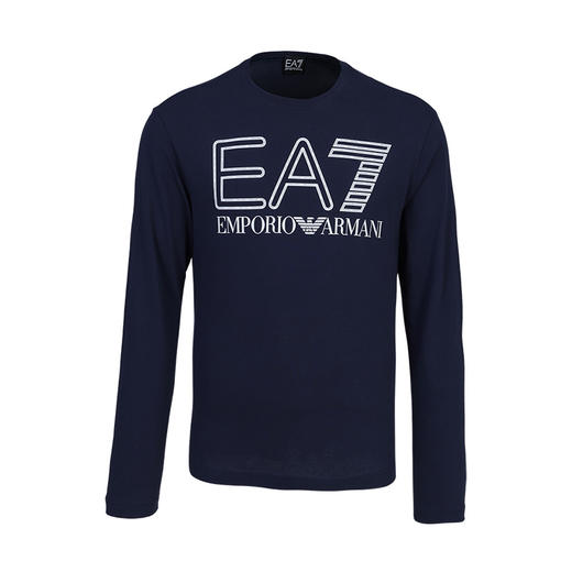 【超惠秒】ARMANI EA7 阿玛尼 男士百搭全棉运动休闲长袖T恤 11676 商品图2