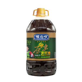 福达坊非转基因物理压榨原味菜籽油5L（6924497919987）