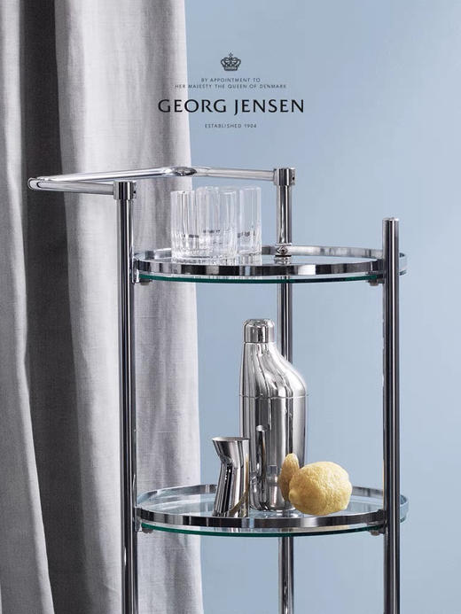 Georg Jensen乔治杰生不锈钢调酒器套装手摇雪克杯鸡尾酒调酒工具 商品图0