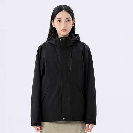 【1件顶6件！】WENHOUU杜邦三防三合一侣行衣 可拆卸秋冬加绒防风防水户外服男女同款 科技面料，防风防水防油防污；抗静电摇粒绒内胆，蓄热锁温抗寒；可拆卸设计，轻 商品图6