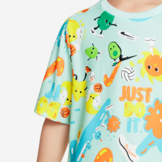 NIKE 秋 大童 短袖T恤 FQ0705 商品图4