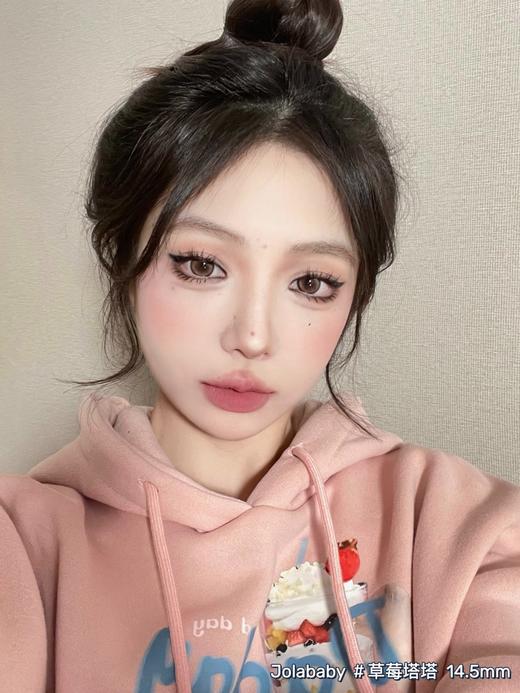 正品年抛 | Jolababy系列草莓塔塔美瞳 | 直径14.5着色直径14.0 | 韩国产 商品图6