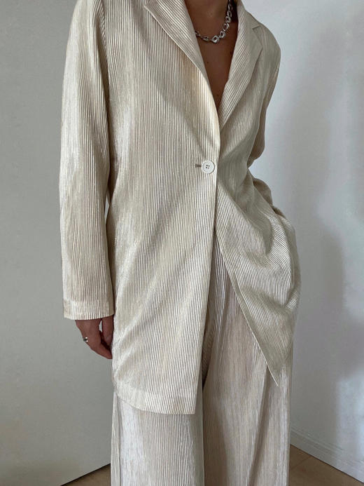 CG｜New York oversized Suit Jacket [风琴褶西装外套] 商品图1