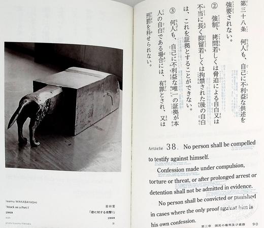 预售 【中商原版】充分感受宪法 选出69件战后艺术大师作品 松本弦人 日文原版 日本国憲法 商品图5