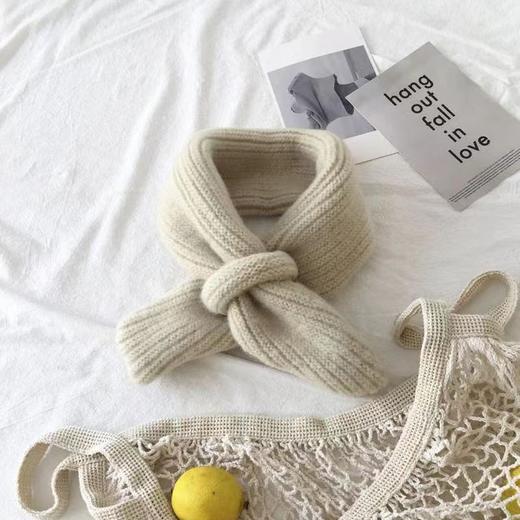 【宝宝围脖！亲肤舒适】婴儿围巾秋冬季，保暖脖套ins针织毛线0-1-2岁儿童，毛线针织，温暖无比，松软贴肤，幼嫩脖颈尽享呵护，具有良好的弹性和透气性 商品图4