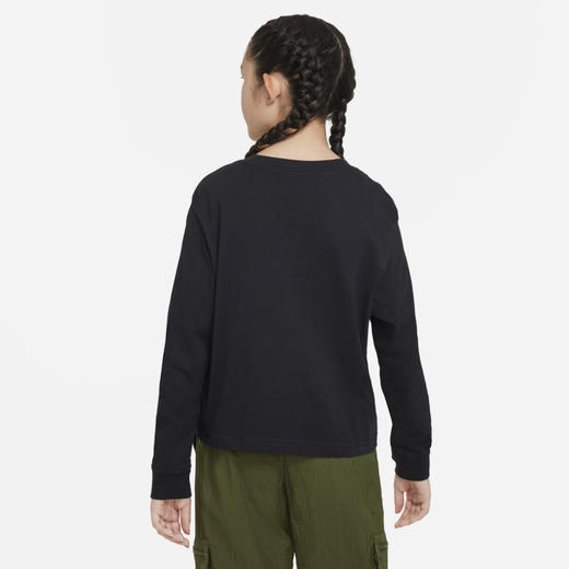 NIKE 秋 大童 长袖T恤 DV0575 商品图2