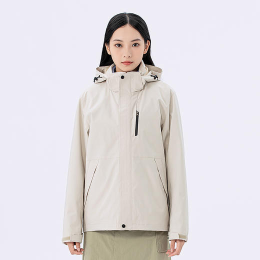 【1件顶6件！】WENHOUU杜邦三防三合一侣行衣 可拆卸秋冬加绒防风防水户外服男女同款 科技面料，防风防水防油防污；抗静电摇粒绒内胆，蓄热锁温抗寒；可拆卸设计，轻 商品图3