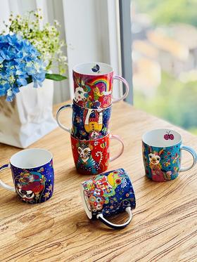 ❗️库存清仓❗️澳洲本土设计师品牌【MAXWELL WILLIAMS马克杯】彩虹丛林系列370ML。绝版！两个以上送杯垫 四个送杯垫并且-10块