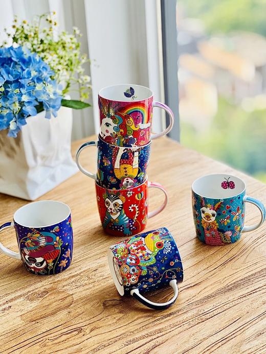 ❗️库存清仓❗️澳洲本土设计师品牌【MAXWELL WILLIAMS马克杯】彩虹丛林系列370ML。绝版！两个以上送杯垫 四个送杯垫并且-10块 商品图0