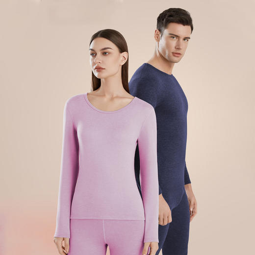 Avann羊绒蚕丝保暖内衣套装 商品图7