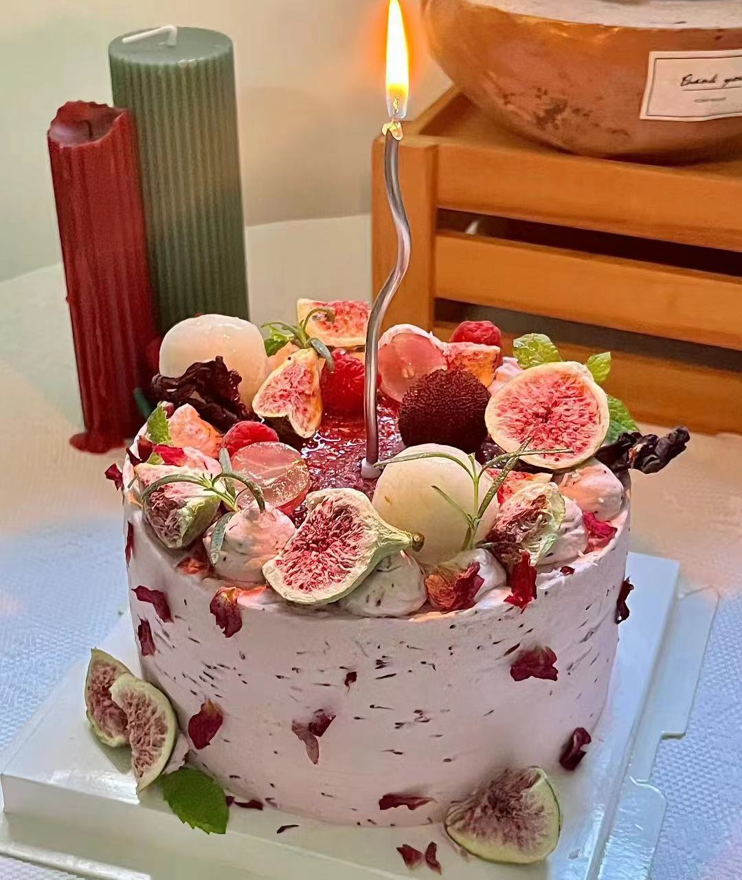 黑巢-黑巢- 杨梅荔枝口味蛋糕生日蛋糕