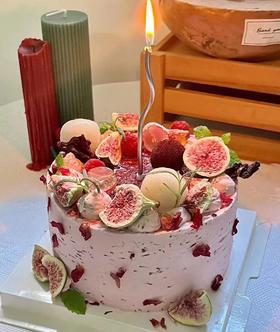 黑巢-黑巢- 杨梅荔枝口味蛋糕生日蛋糕