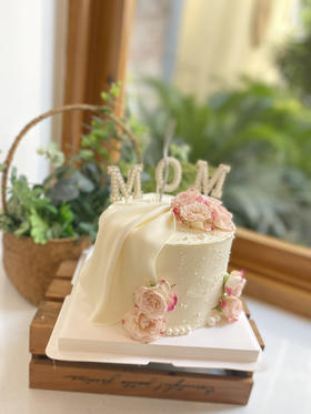 母亲节鲜花奶油蛋糕 下单前请仔细阅读商品详情