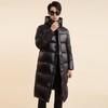 圣得西男装黑金系列长款可拆卸连帽加厚面包羽绒服2362942771 商品缩略图1