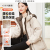 逸阳白鸭绒羽绒服女2023冬季新款立领连帽加厚保暖派克棉服9210 商品缩略图3