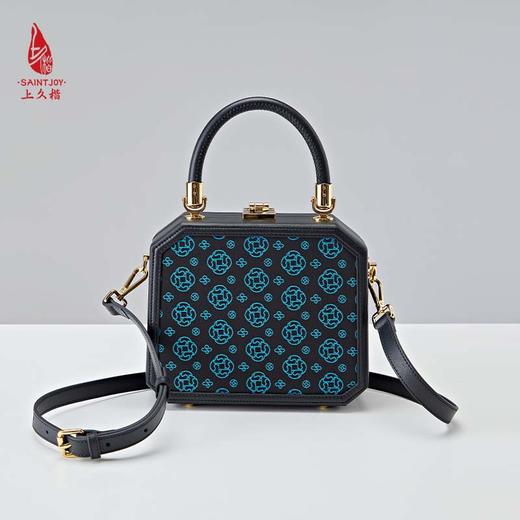 SAINTJOY/上久楷 宋锦女式拎包   上久福钱 BWS23A0201 商品图11