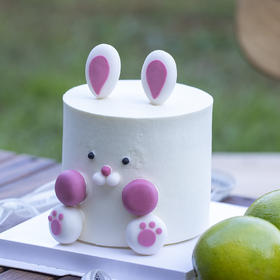 翻糖小兔子蛋糕