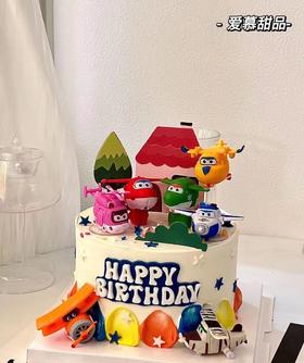 黑巢-超级飞侠蛋糕生日蛋糕