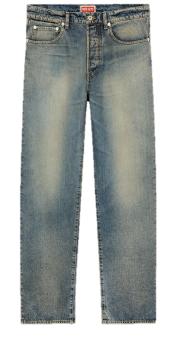 【特价商品不退不换】KENZO 牛仔裤男  FD65DP3316B7-DY . 商品图0