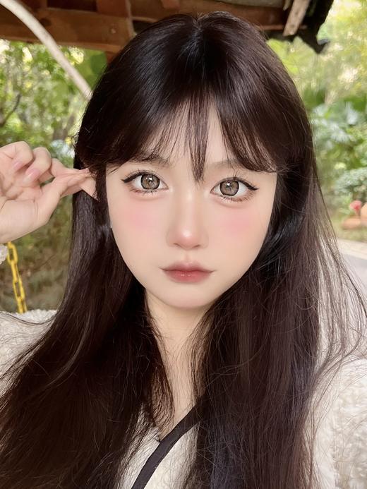 Pfgirl正品年抛 | 奶栗熊美瞳 | 直径14.5着色直径14.2 | 新国货 商品图3