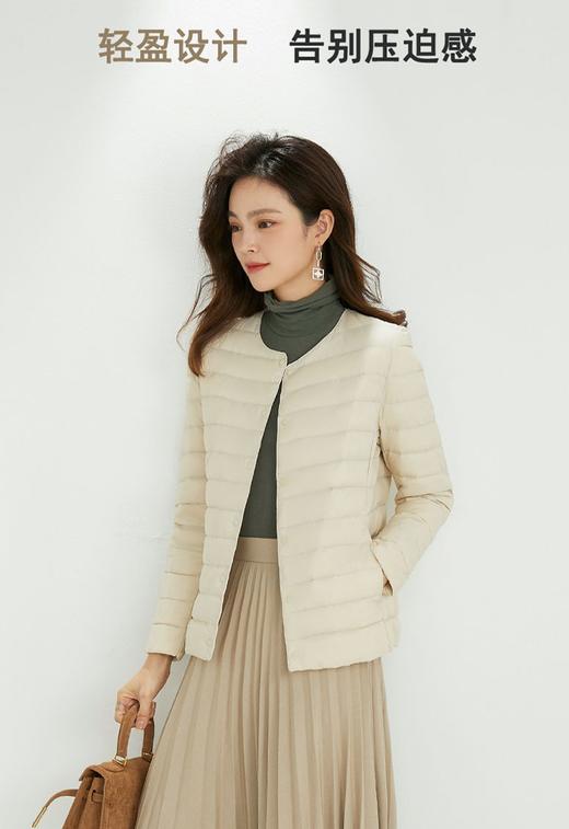 【U家同款情侣羽绒内胆】 内含90%以上白鸭绒 长袖内胆轻薄保暖 外穿轻盈 内搭保暖 商品图3