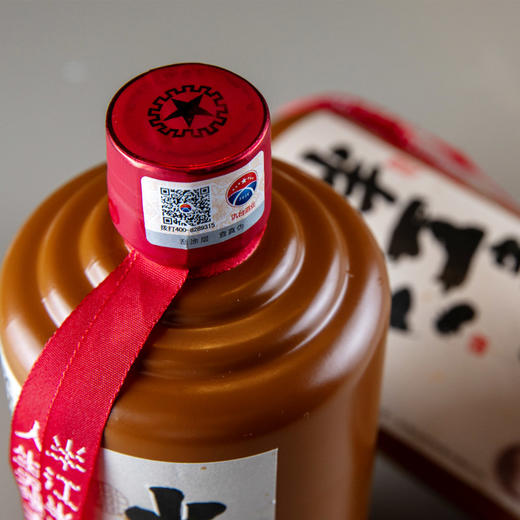 【半江半湖】熊起不惑居酱酒 整箱6瓶装 53度 酱香型白酒 500ml 商品图4