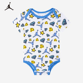 Jordan  夏 新生儿 冷帽/口水巾/连身衣三件套 JHB-3S-0513