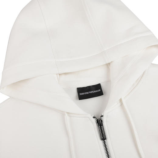 【超惠秒】Emporio Armani  男士弹棉刺绣拉链开合连帽卫衣外套 11712 商品图3