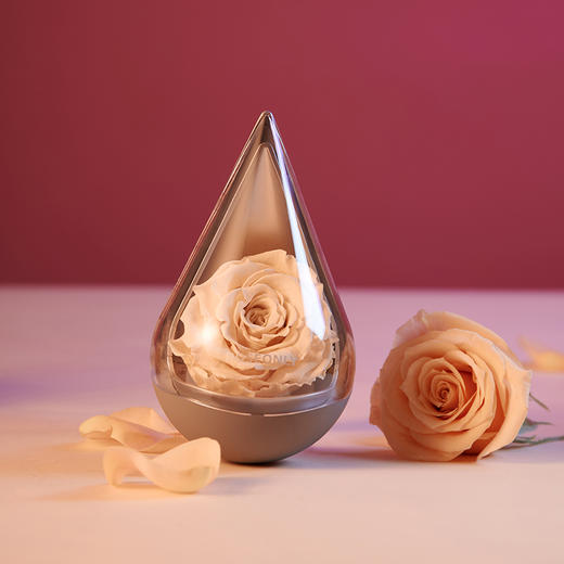 【星座水滴】ROSEONLY诺誓  永生玫瑰 星座经典 水滴玫瑰 红色  十二星座守护色 送女友爱人生日礼物 商品图2