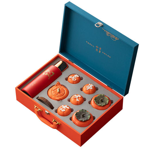 有颜值的事事如意功夫茶具商务创意高档礼品套装 商品图4
