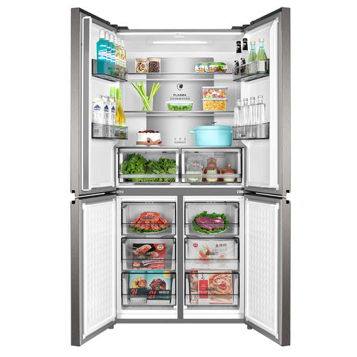 晶弘·十字对开门冰箱  512L  BCD-512WPSG/青墨岩 商品图3
