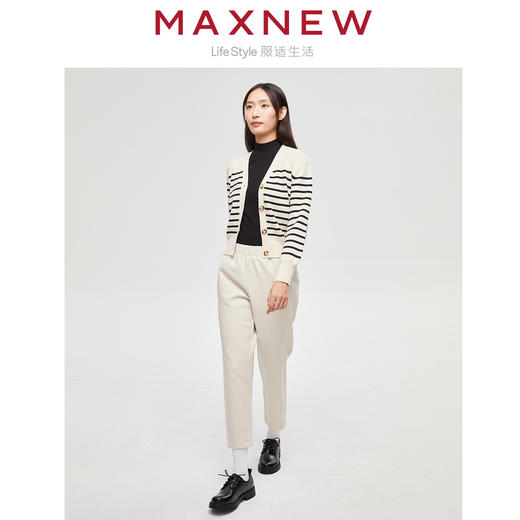 【长裤】女装针织长裤 1M4224505 商品图3