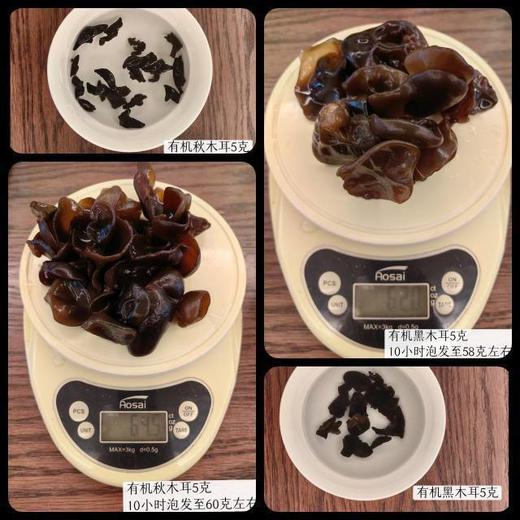 中国黑木耳之乡 润乡秋木耳/有机黑（春）木耳  双有机认证 商品图5