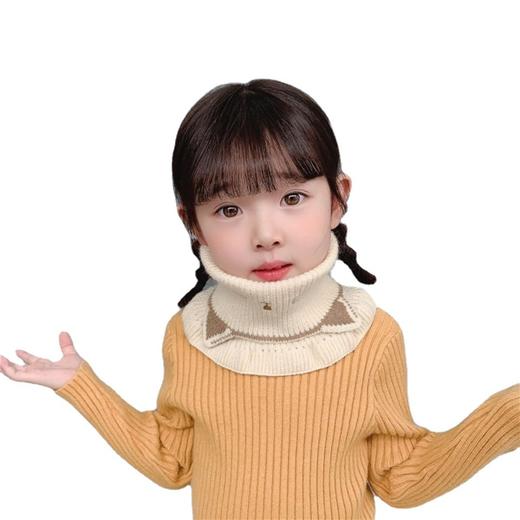 【针织围脖！舒适又保暖】儿童围巾秋冬卡通猫咪，两用毛线脖套男女宝宝保暖围脖，萌萌的模样，贴心保暖，萌宠毛线护颈lm 商品图11