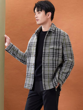 推荐 | 格纹衬衫款夹克