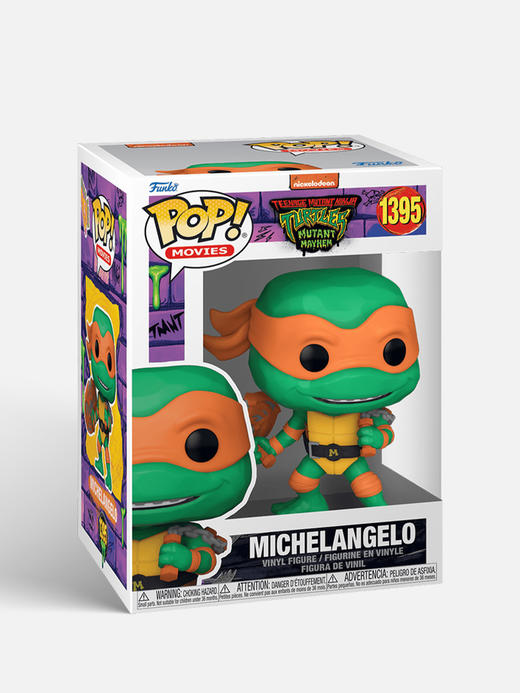Funko POP  Movies TMNT电影 忍者神龟：变种大乱斗米开朗琪罗手办 72336 商品图4